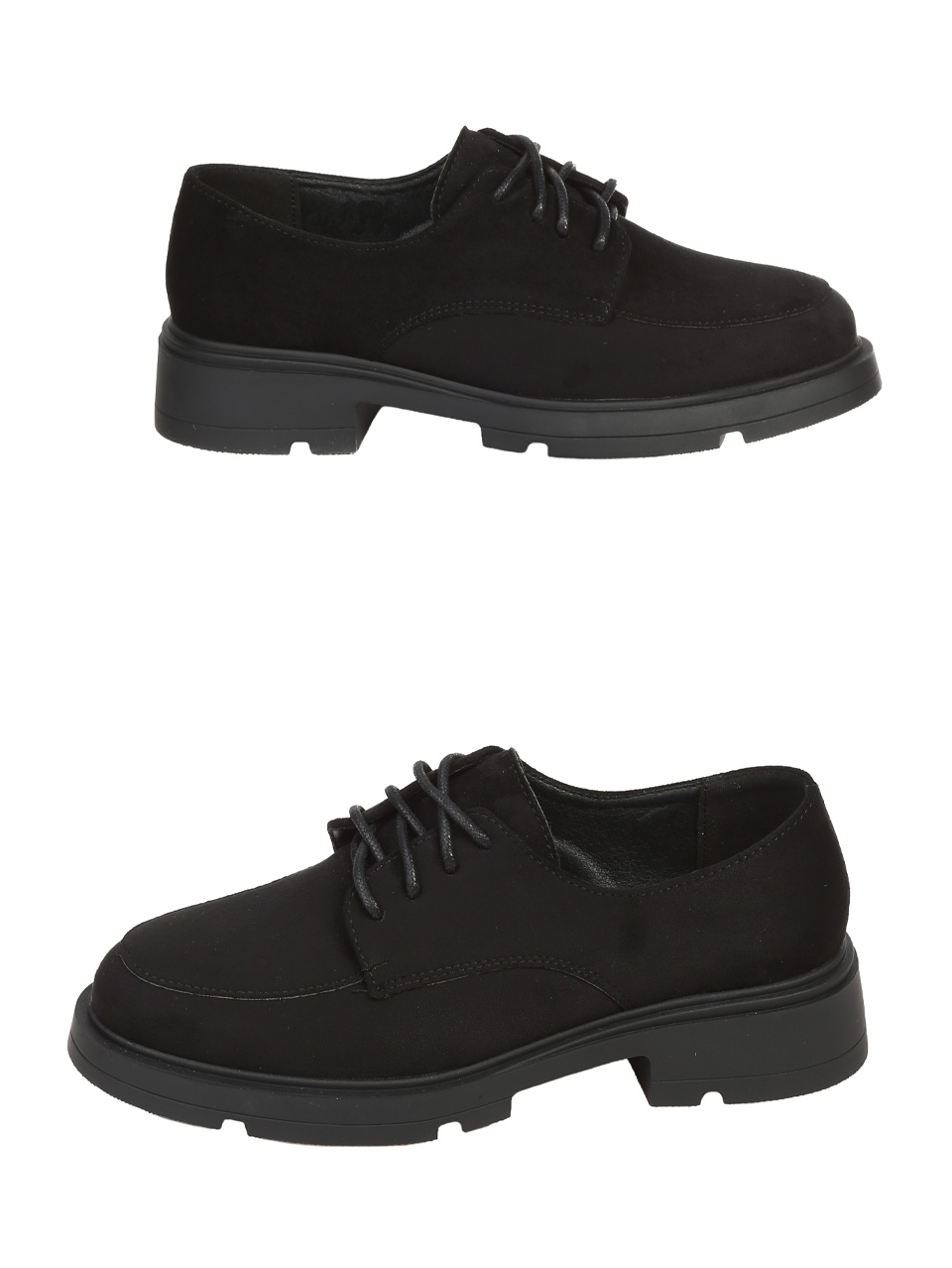 Ежедневни дамски обувки в черно 3C-24637 black