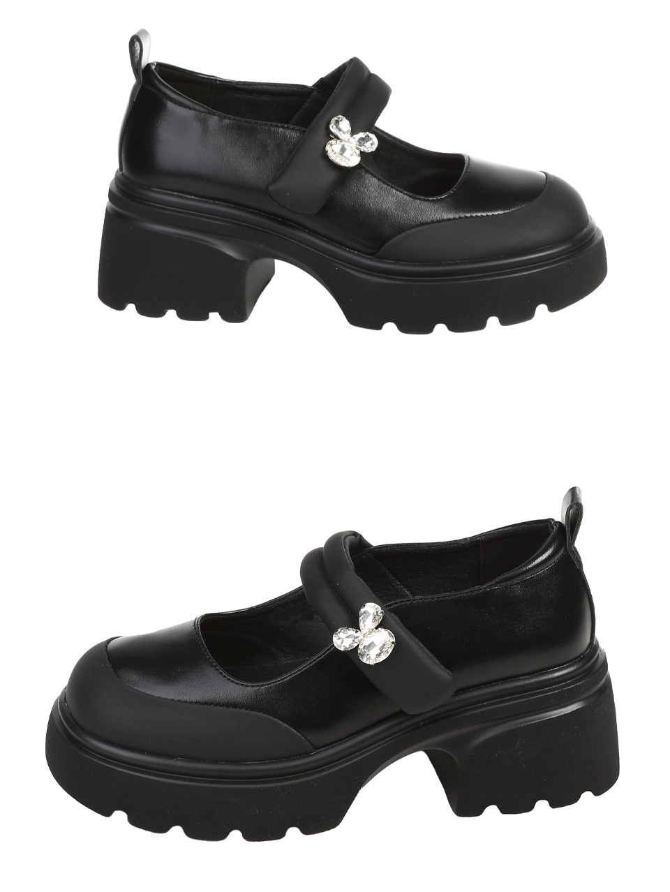 Ежедневни дамски обувки в черно 3C-24642 black