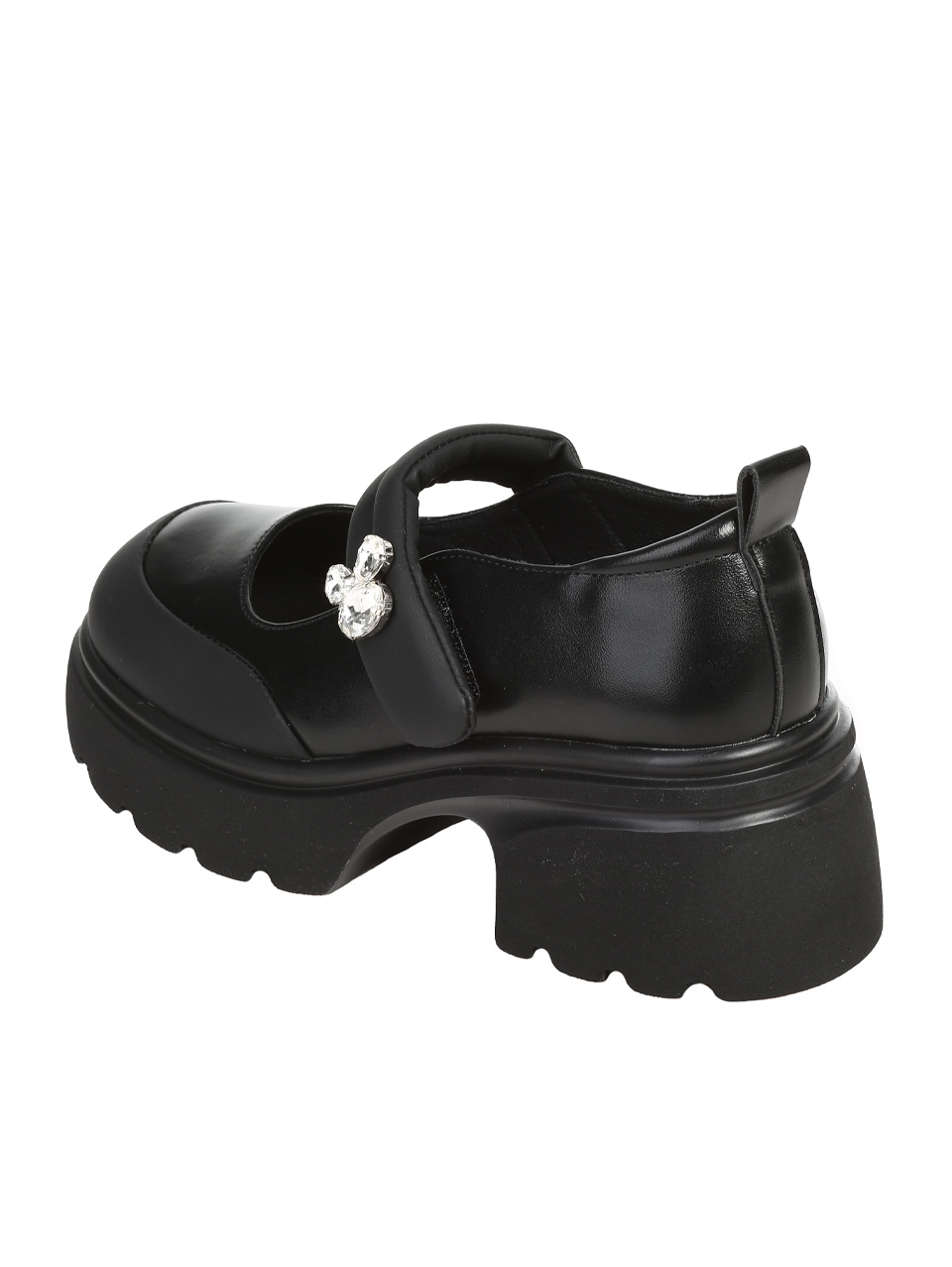 Ежедневни дамски обувки в черно 3C-24642 black