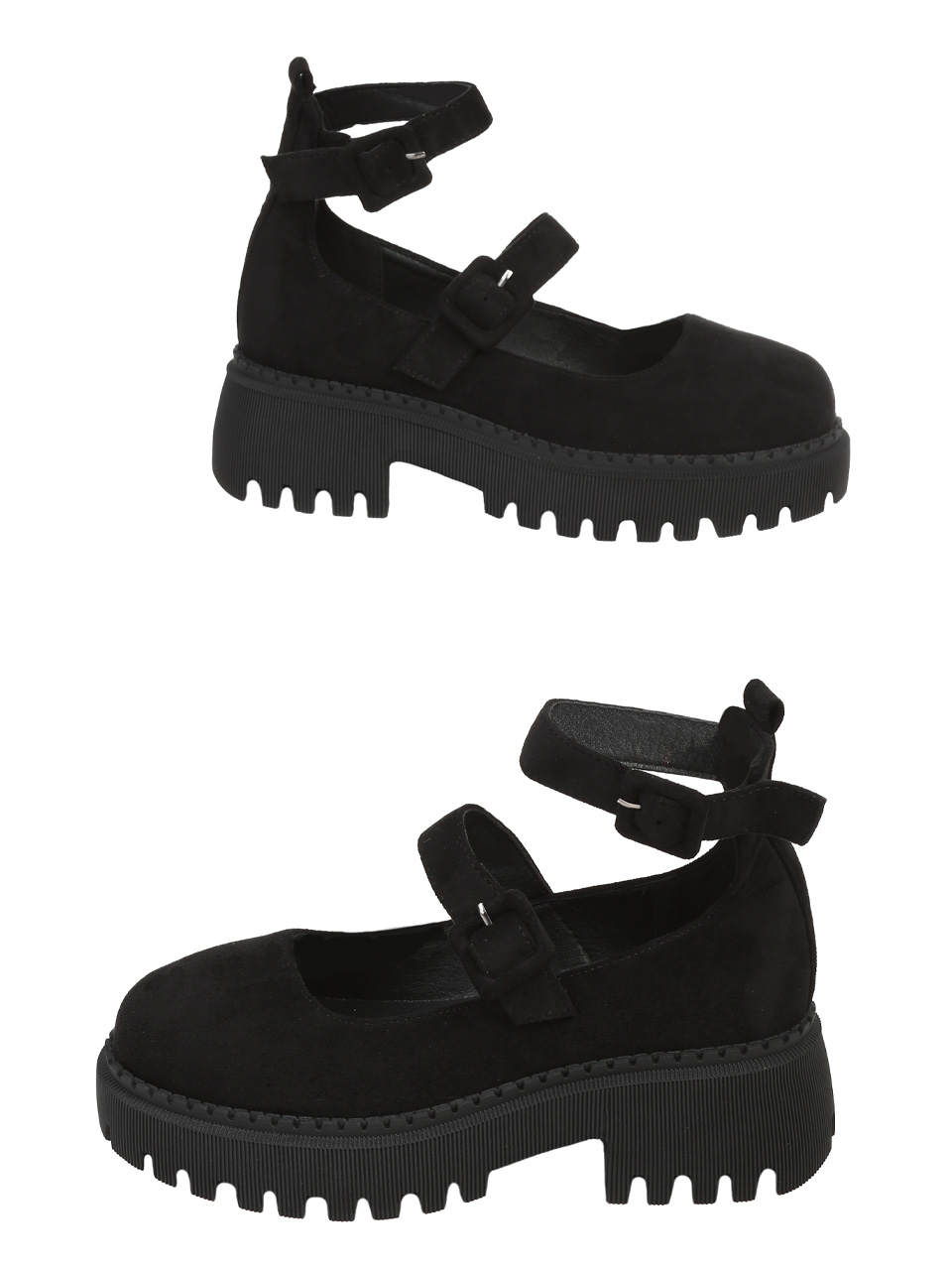 Ежедневни дамски обувки в черно 3C-24639 black
