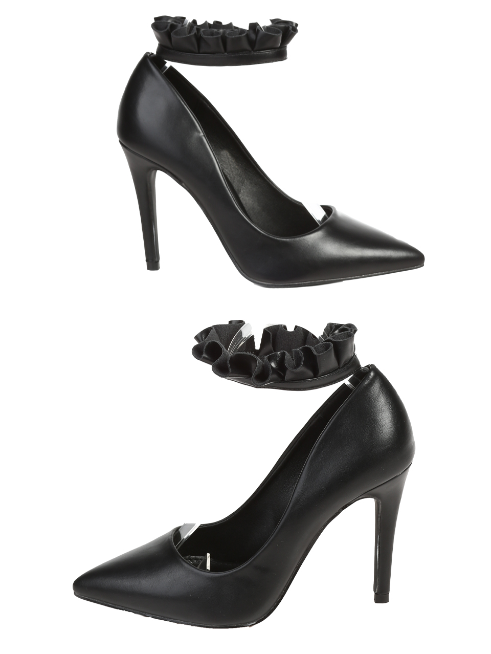 Елегантни дамски обувки в черно 3M-24664 black