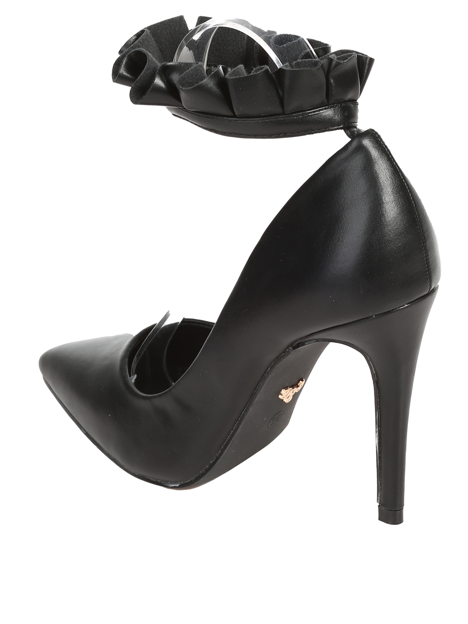 Елегантни дамски обувки в черно 3M-24664 black