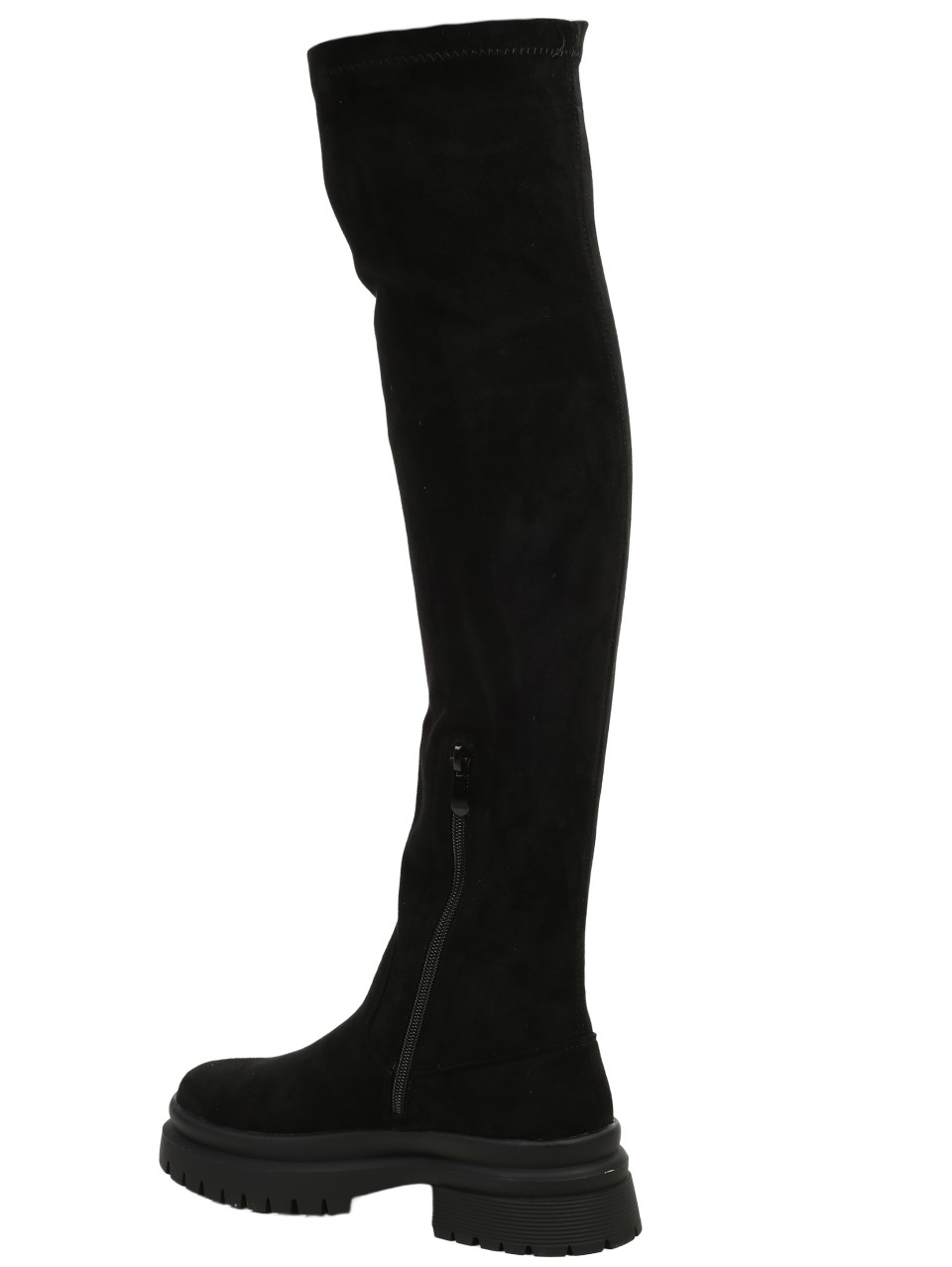 Ежедневни дамски ботуши в черно 1R-24561 black