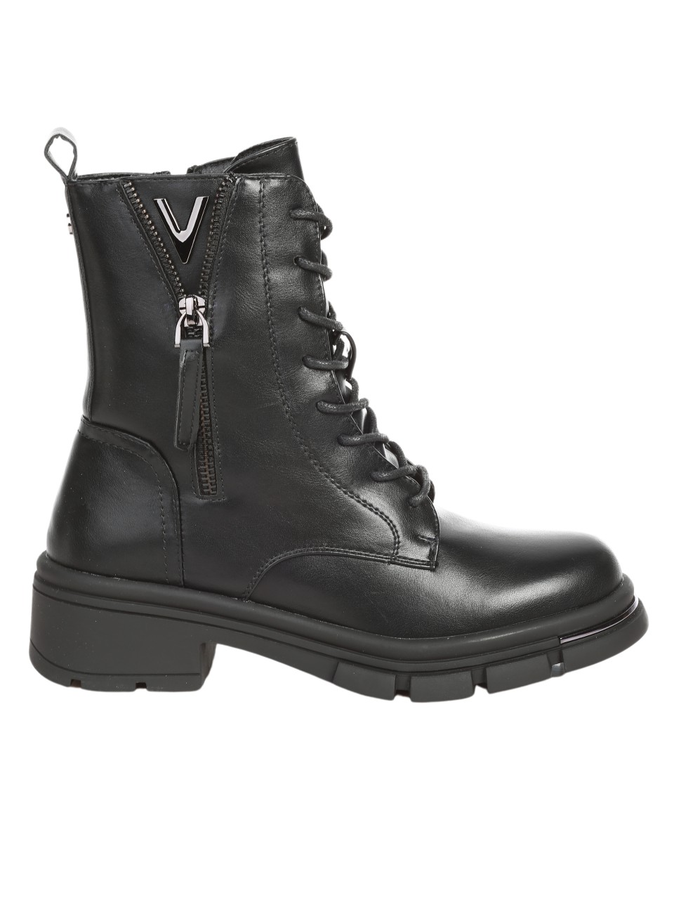Ежедневни дамски боти в черно 2R-24563 black
