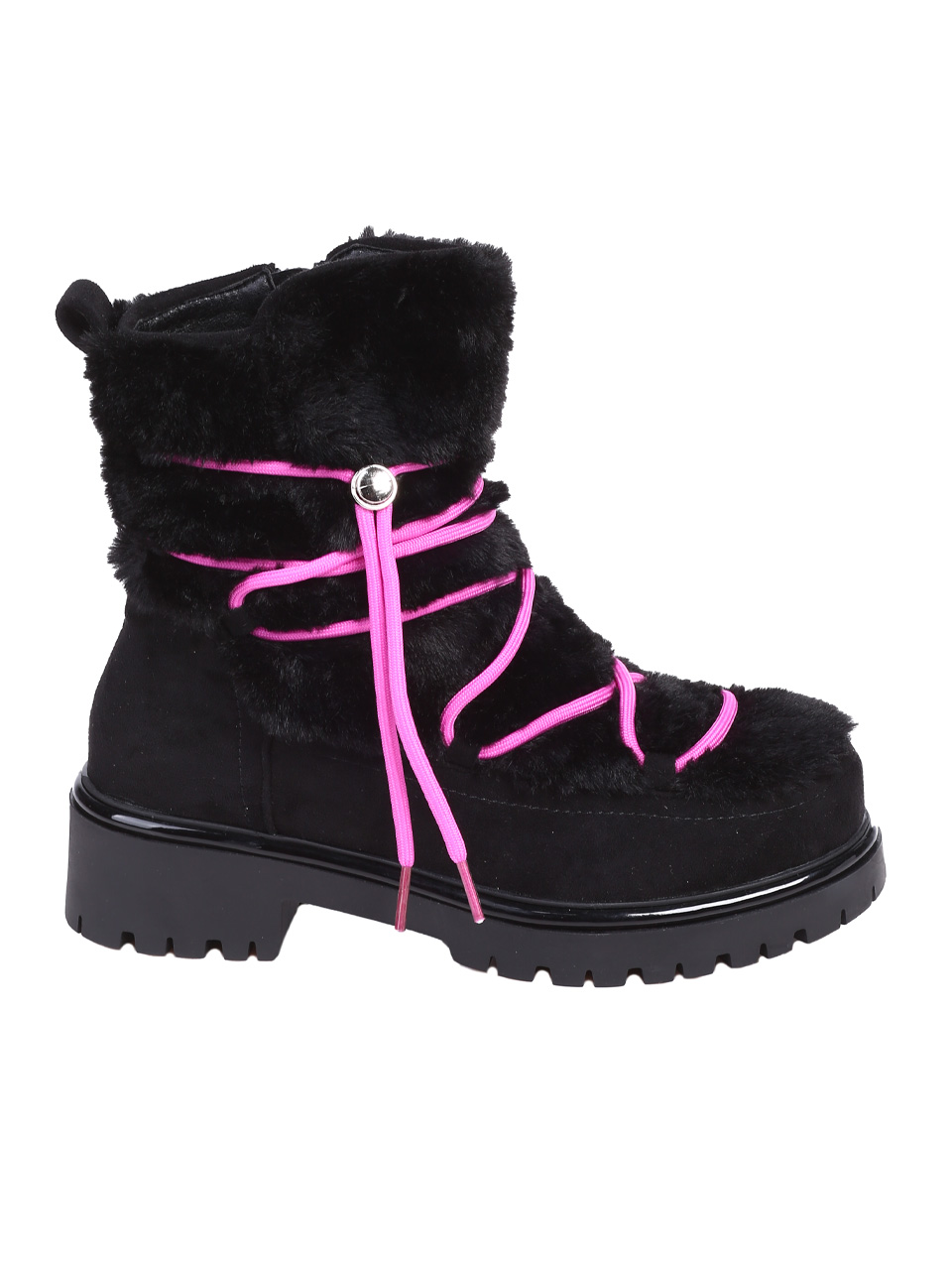 Ежедневни дамски боти в черно 2R-24568 black