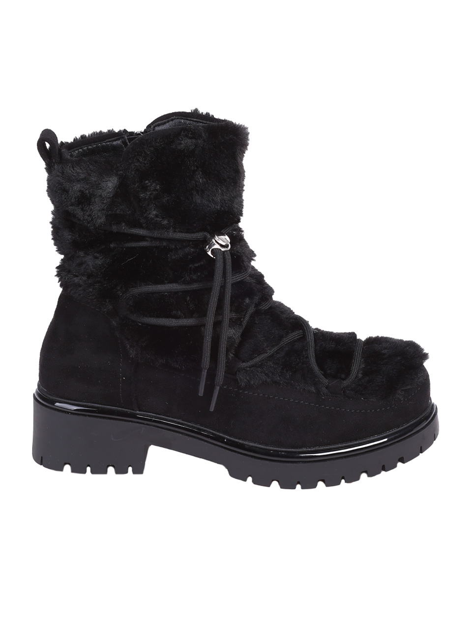 Ежедневни дамски боти в черно 2R-24568 black