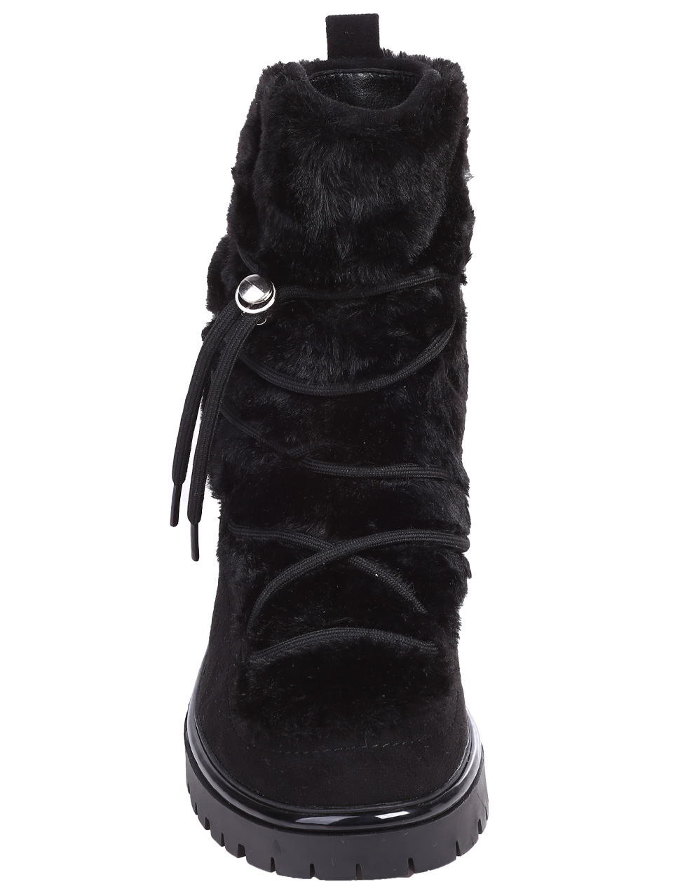 Ежедневни дамски боти в черно 2R-24568 black
