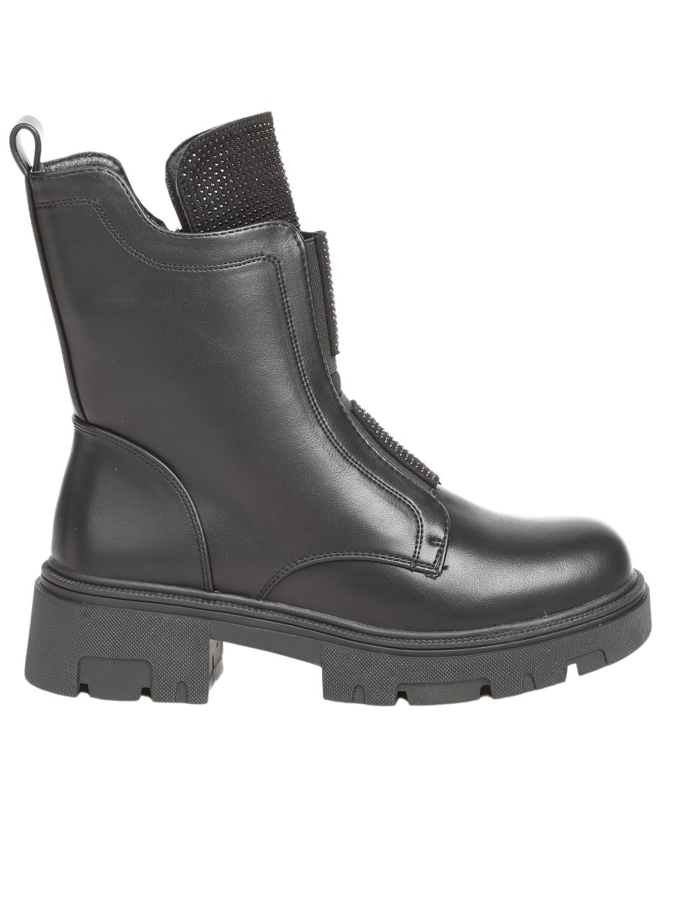 Ежедневни дамски боти в черно 2R-24571 black