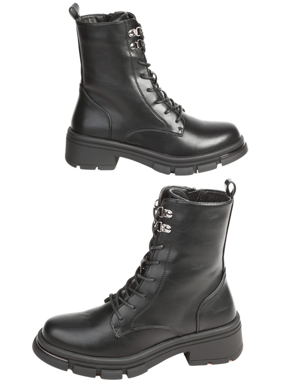 Ежедневни дамски боти в черно 2R-24575 black