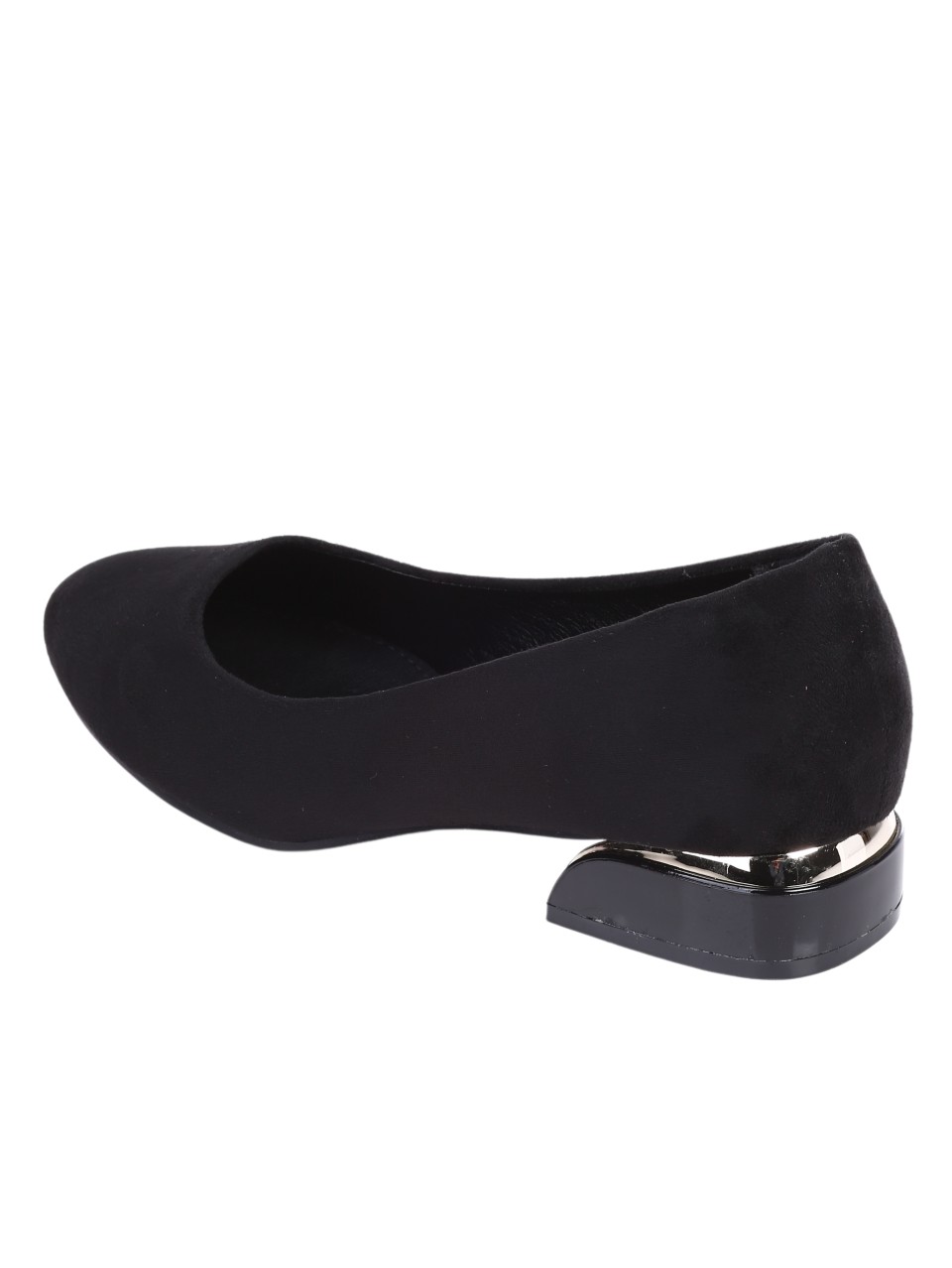 Ежедневни дамски обувки в черно 3M-24635 black mf