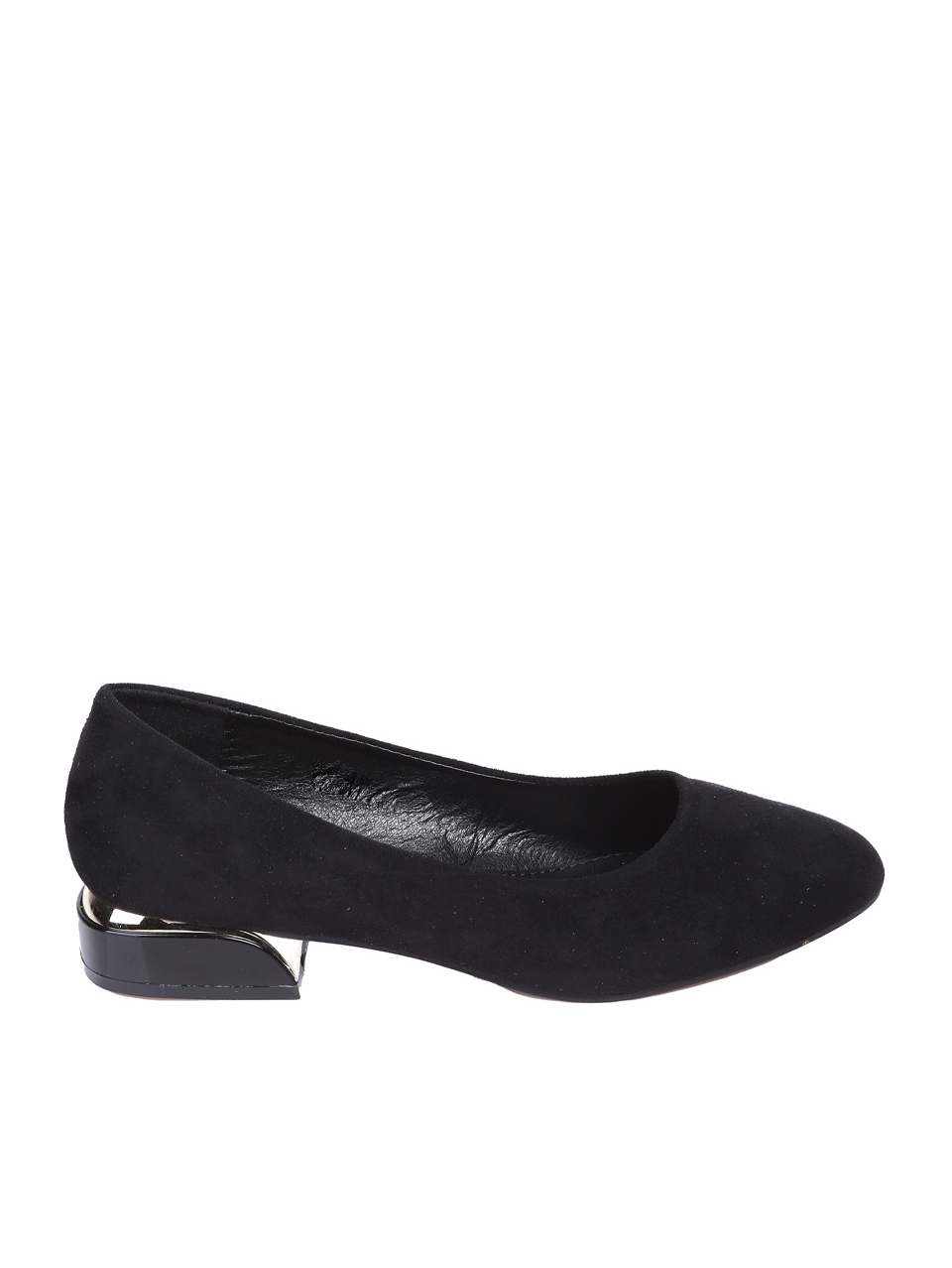 Ежедневни дамски обувки в черно 3M-24635 black mf