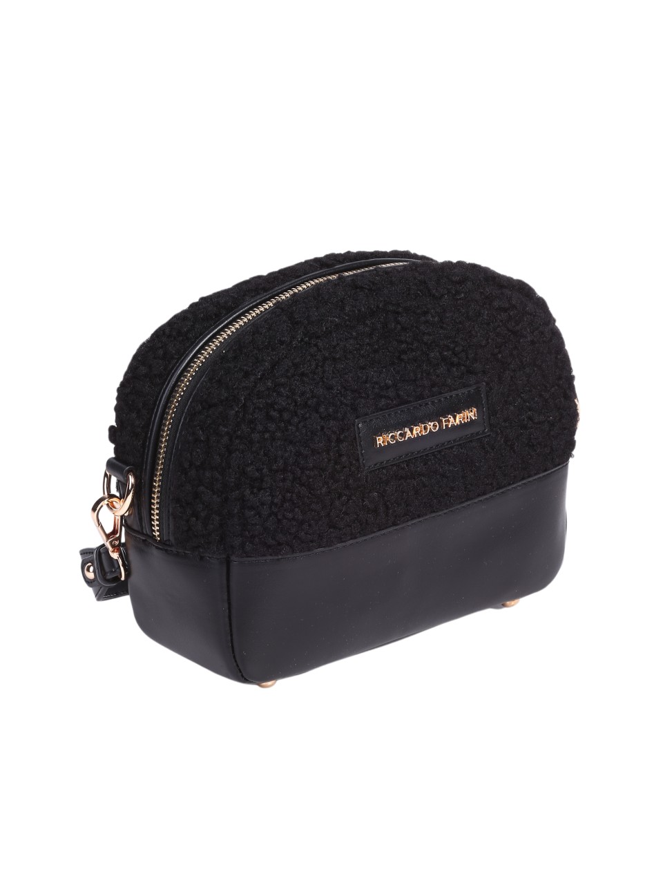 Ежедневна дамска чанта в черно 9V-24695 black