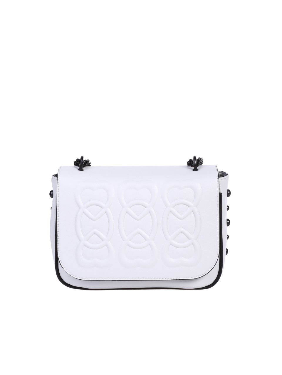 Ежедневна дамска чанта в сиво 9V-24700 off white
