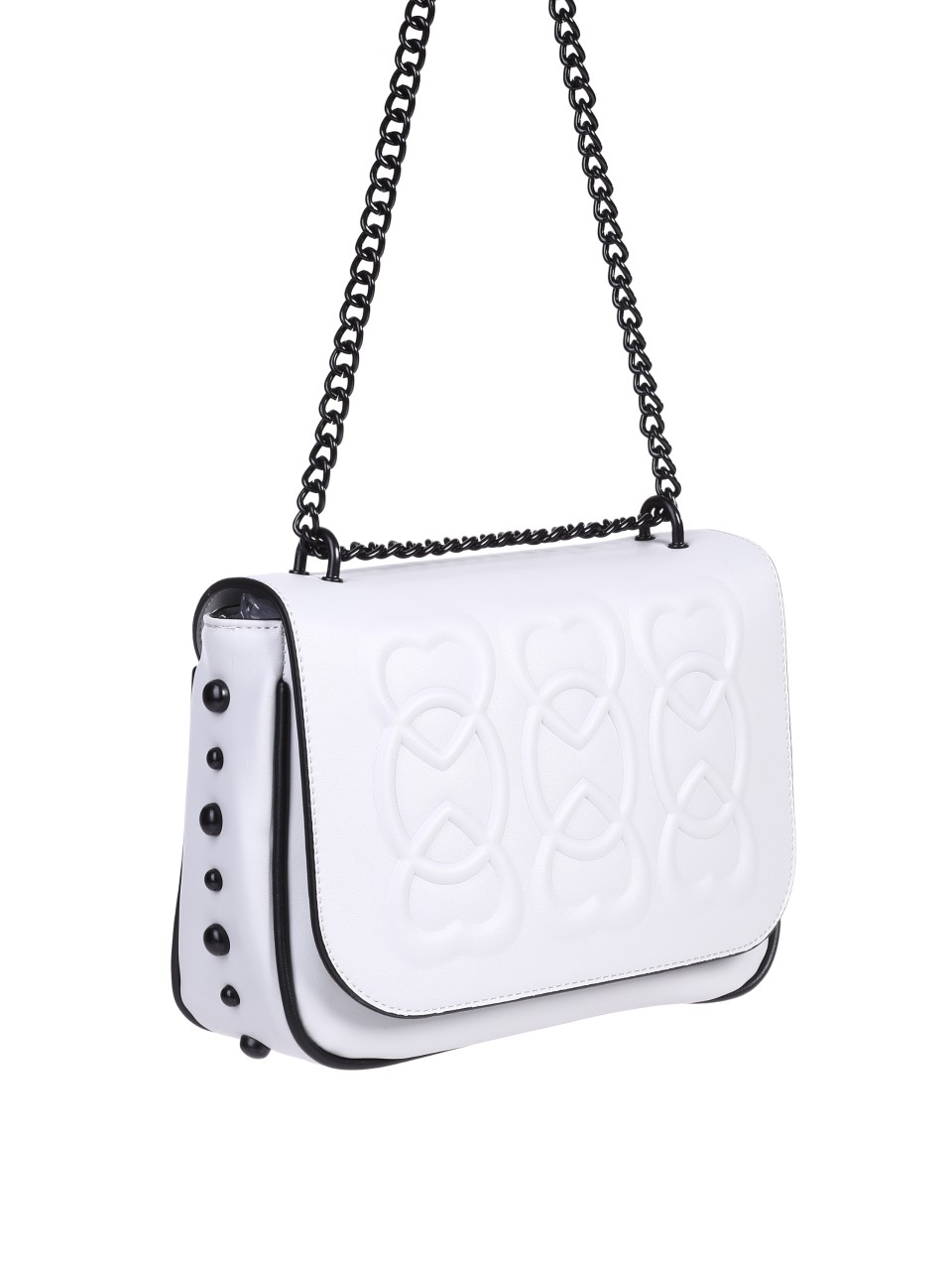 Ежедневна дамска чанта в сиво 9V-24700 off white
