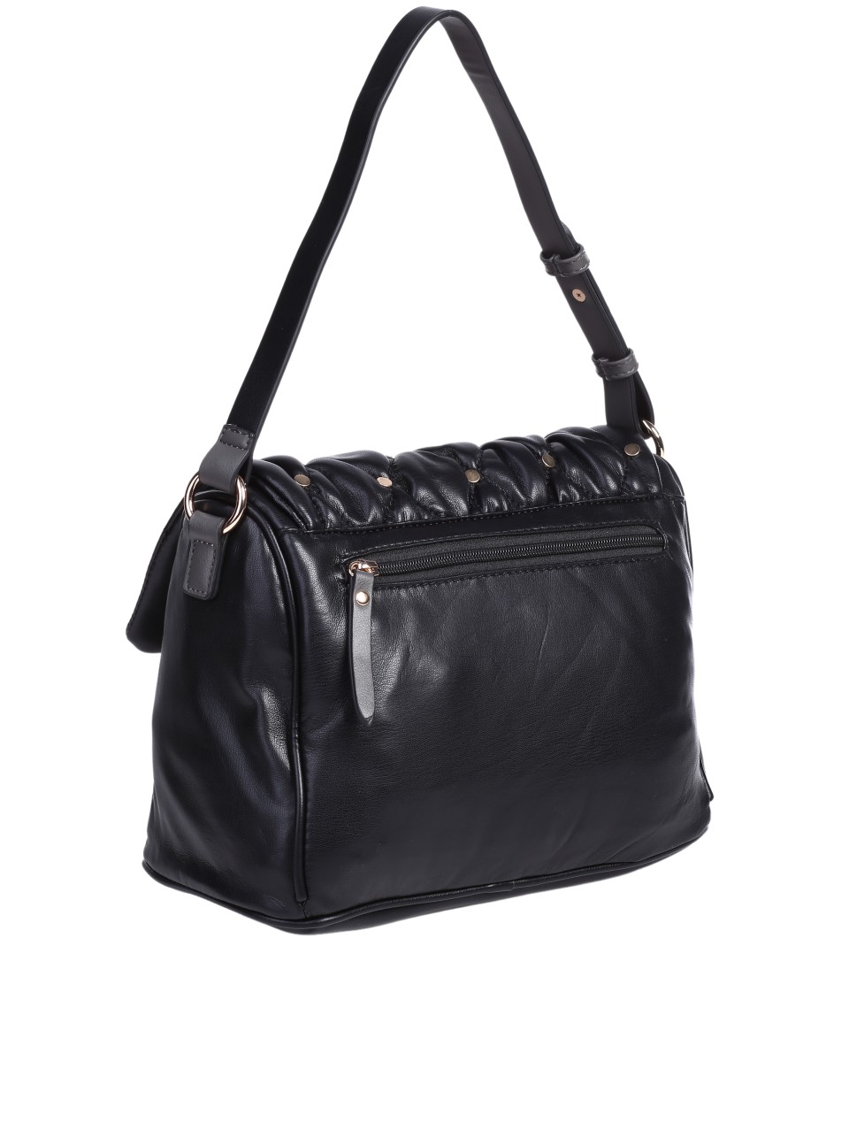 Ежедневна дамска чанта в черно 9Q-24666 black