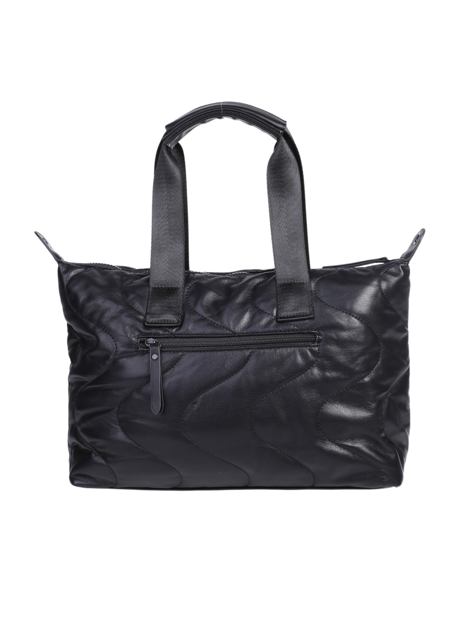 Ежедневна дамска чанта в черно 9Q-24677 black