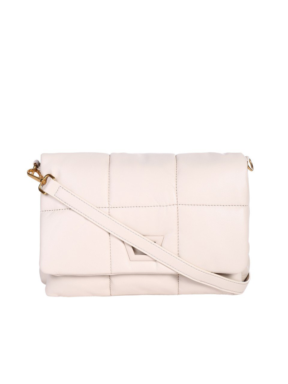 Ежедневна дамска чанта в бежово 9Q-24678 off white