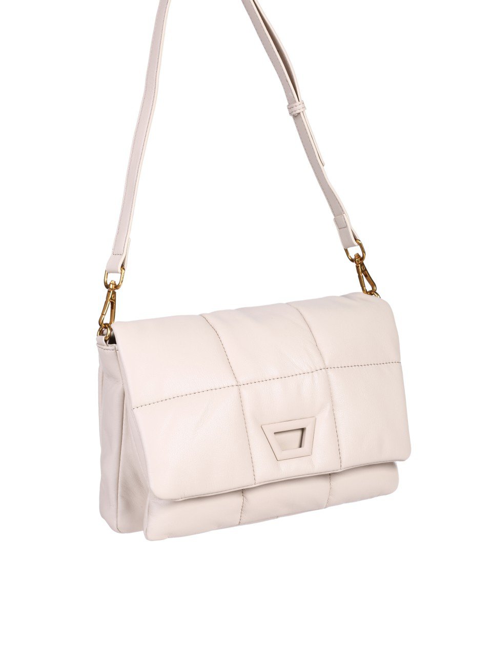Ежедневна дамска чанта в бежово 9Q-24678 off white