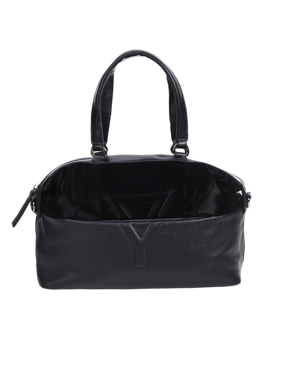 Ежедневна дамска чанта в черно 9Q-24683 black