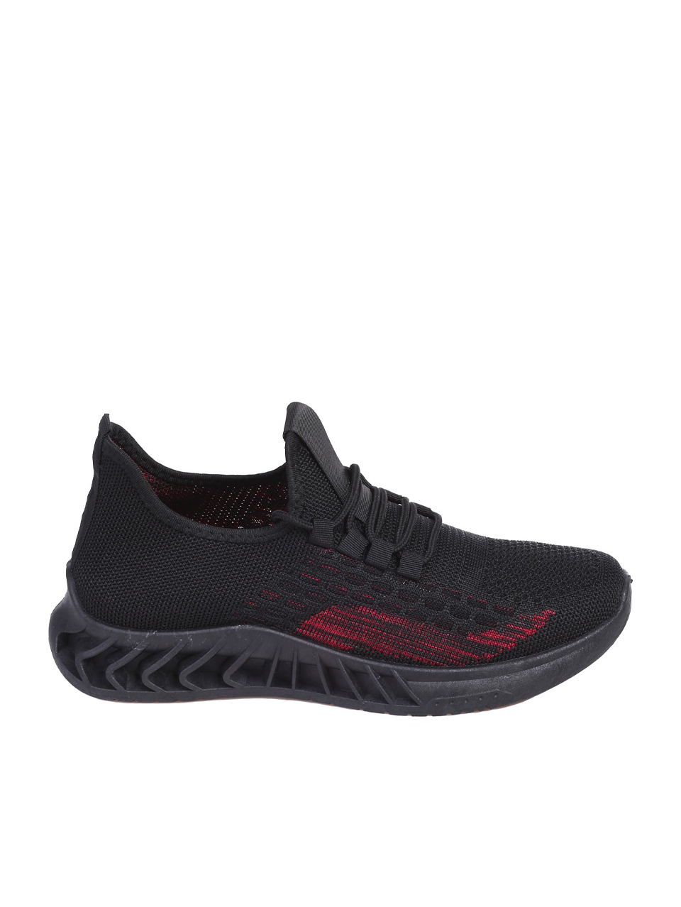Ежедневни мъжки комфортни обувки в черно 7U-25142 black