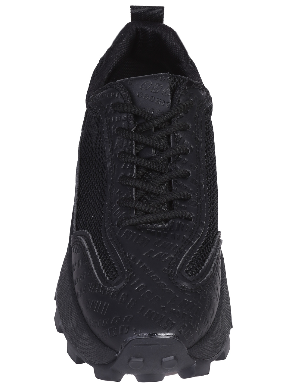 Ежедневни мъжки комфортни обувки в черно 7U-25117 black