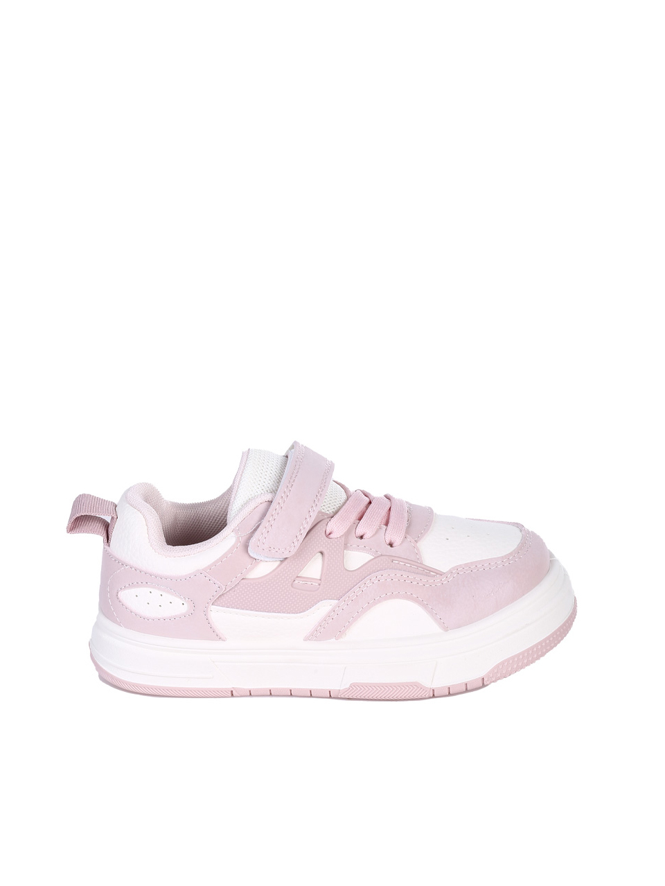 Ежедневни детски обувки в бял/розов цвят 18U-25118 pink
