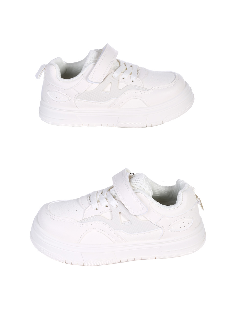 Ежедневни детски обувки в бяло 18U-25118 white