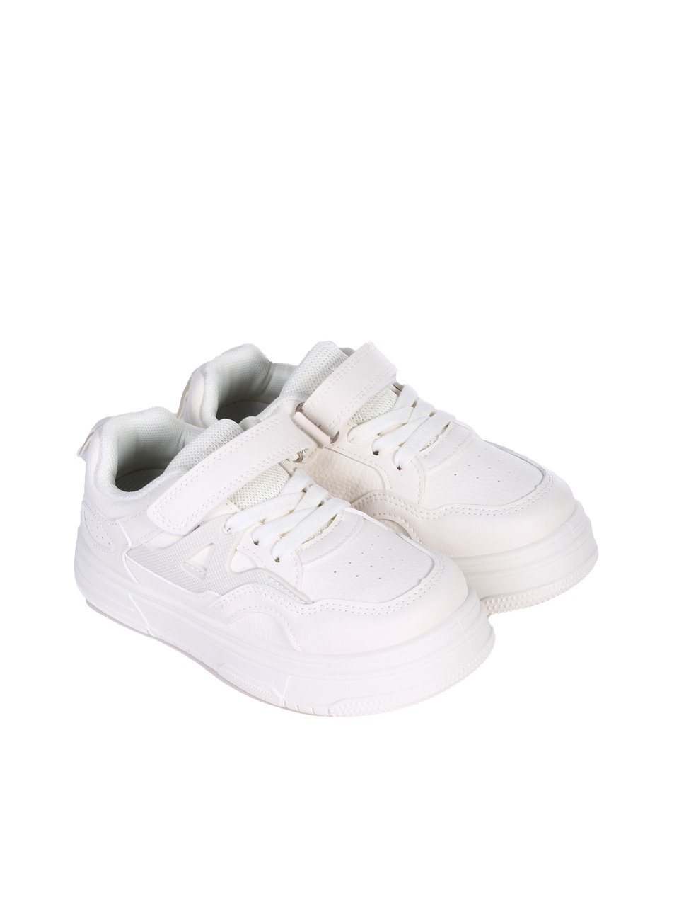 Ежедневни детски обувки в бяло 18U-25118 white