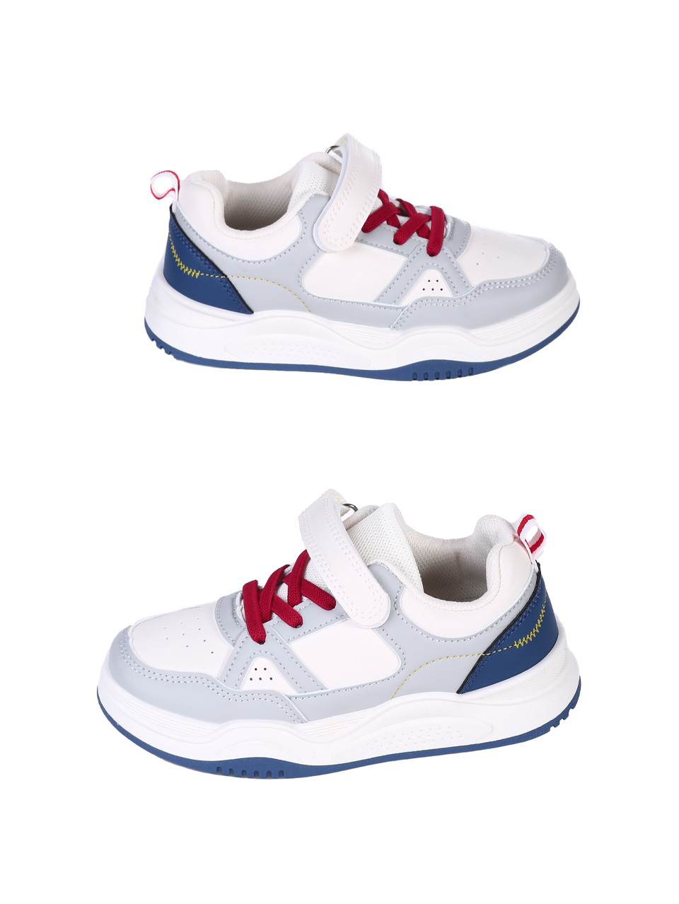 Ежедневни детски обувки в бял/нави цвят 18U-25119 white/navy