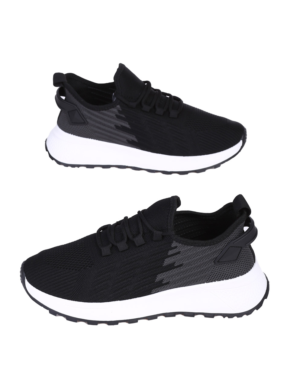 Ежедневни мъжки обувки в черно 7U-25127 black