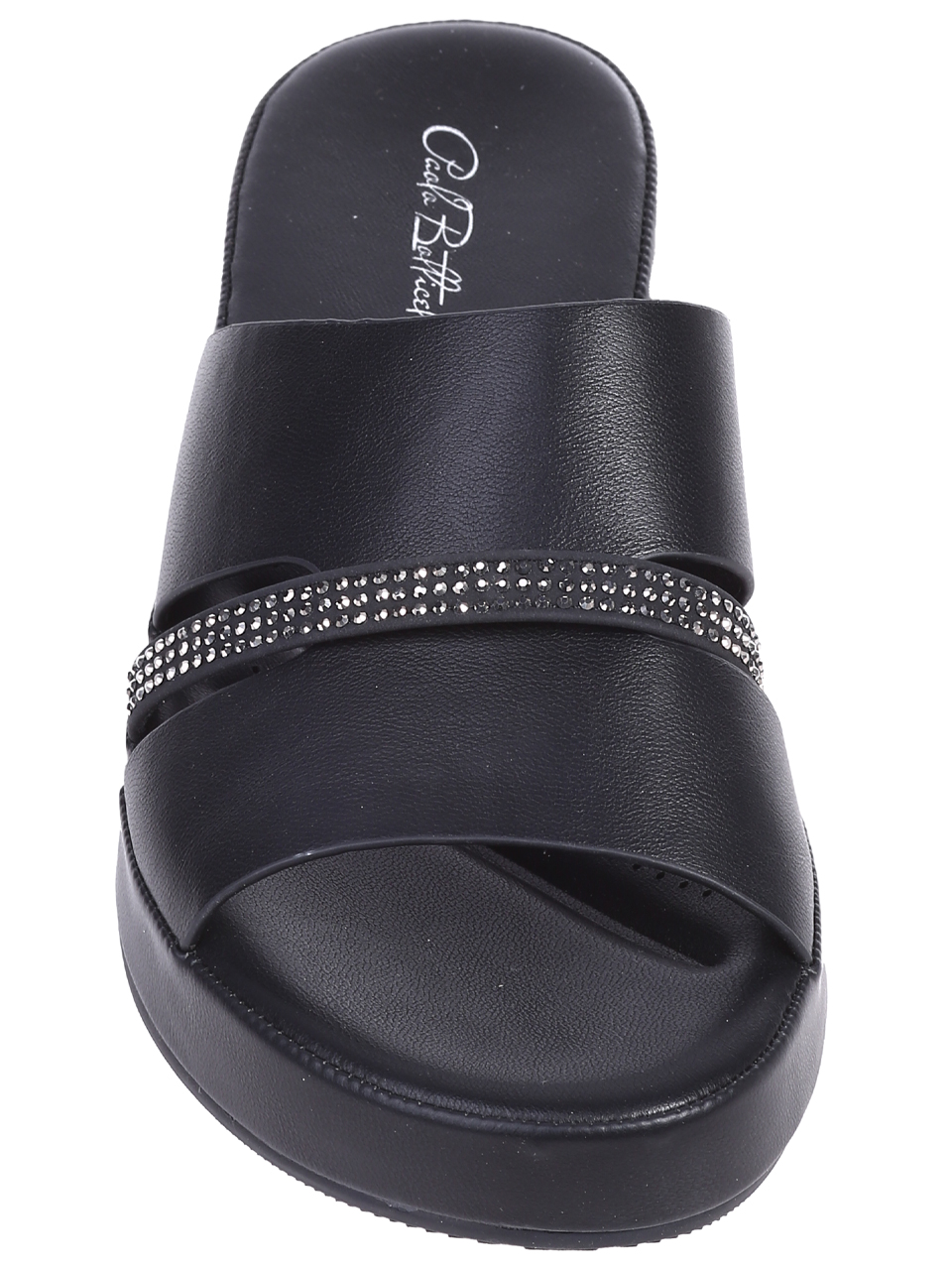 Ежедневни дамски чехли в черно 5H-25169 black