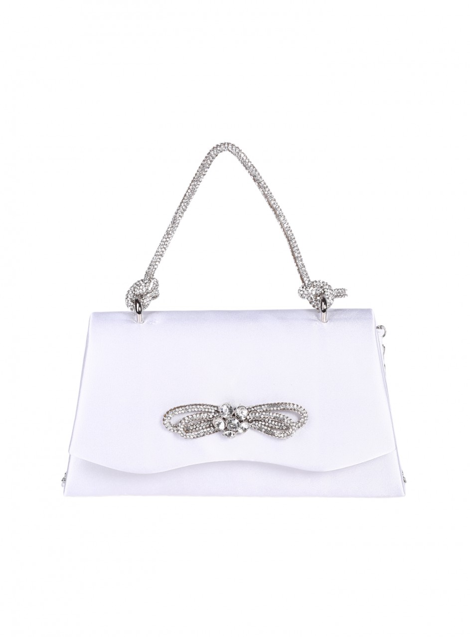 Елегантна дамска чанта в бяло 9AG-24123 white