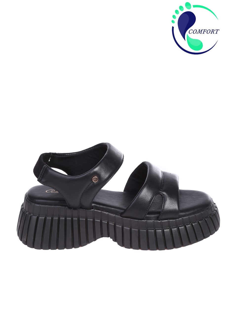 Ежедневни дамски сандали в черно 4H-25156 black