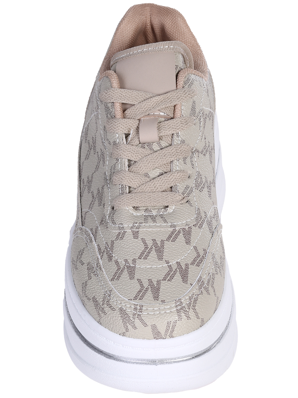 Ежедневни дамски обувки, на платформа, в бежово 3U-25104 beige