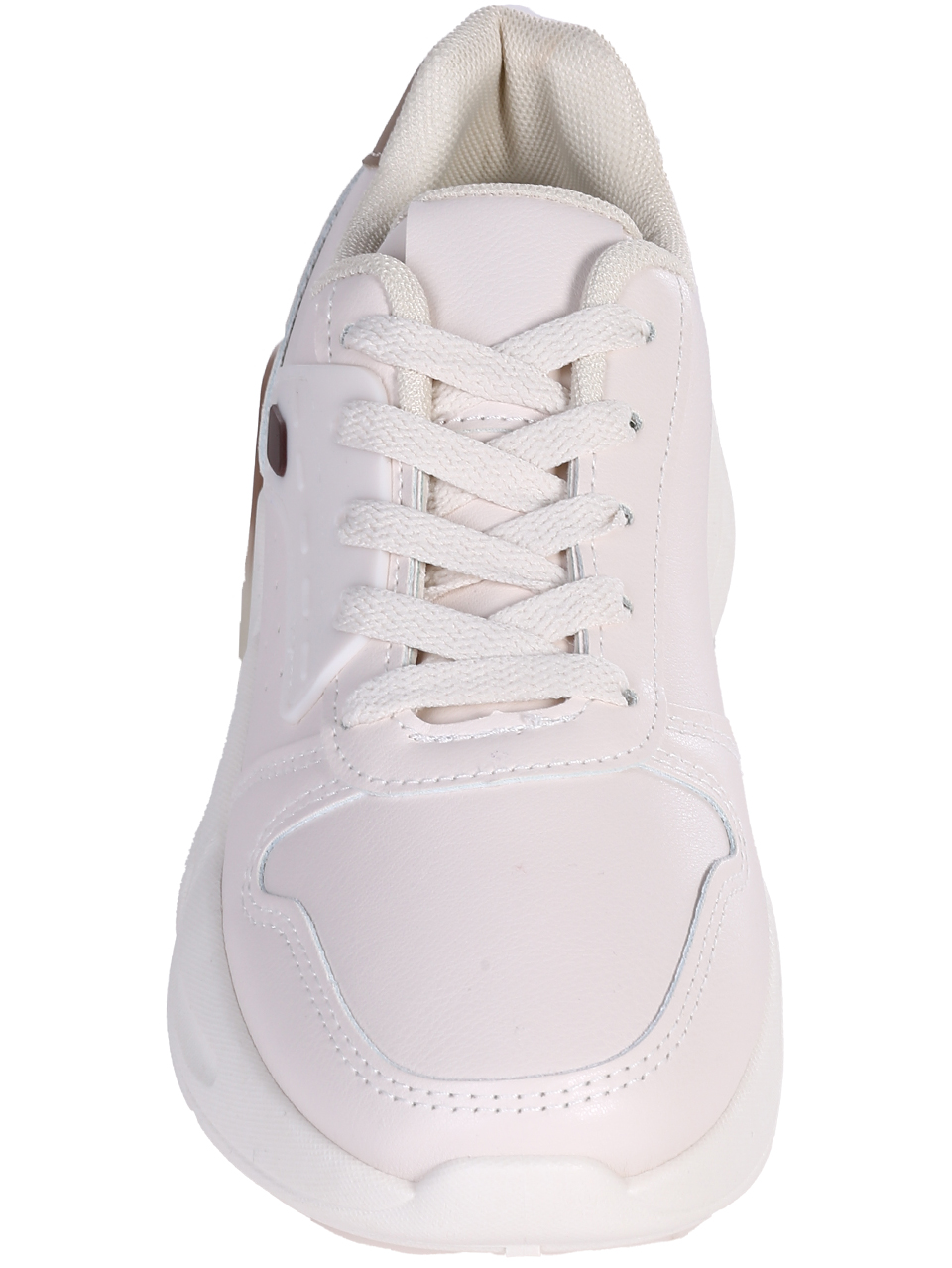 Ежедневни дамски обувки, тип кец, в бежово 3U-25105 beige