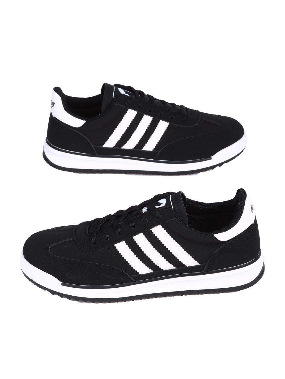 Ежедневни мъжки обувки в черно 7U-25115 black