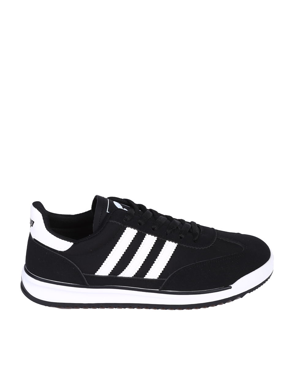 Ежедневни мъжки обувки в черно 7U-25115 black