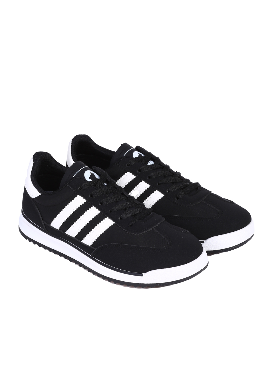 Ежедневни мъжки обувки в черно 7U-25115 black