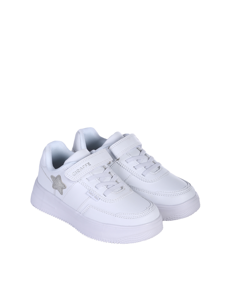 Детски комфортни обувки в бяло 18K-25187 white