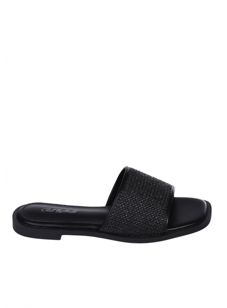 Ежедневни дамски чехли в черно 5H-25179 black