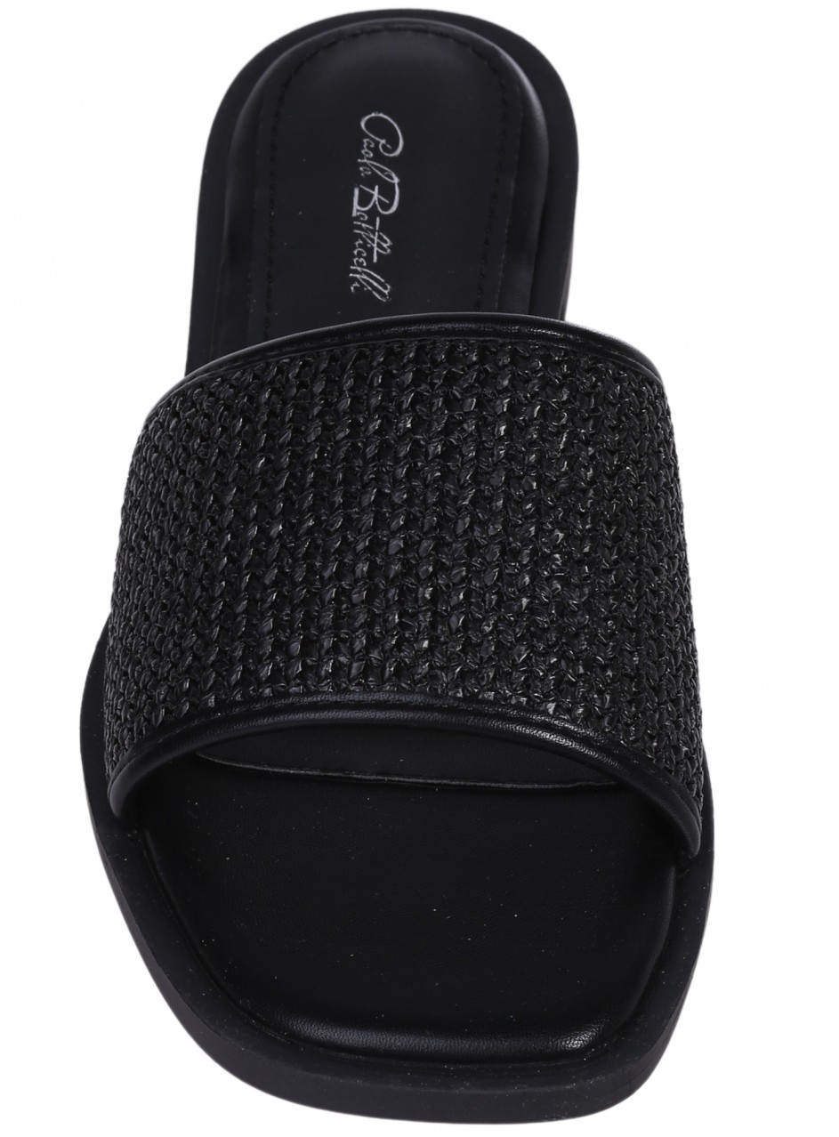 Ежедневни дамски чехли в черно 5H-25179 black