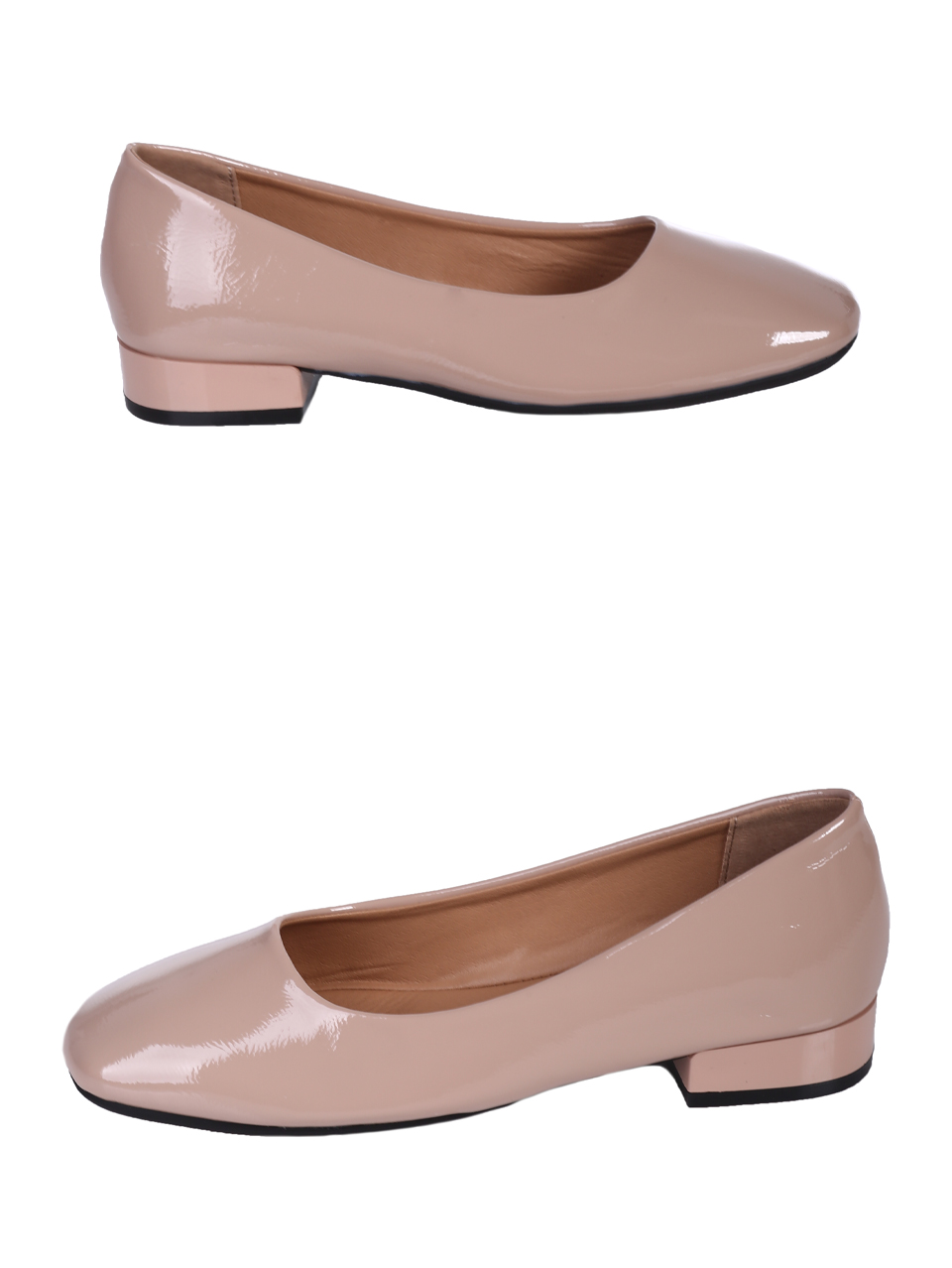 Ежедневни дамски обувки в бежово 3C-25266 beige