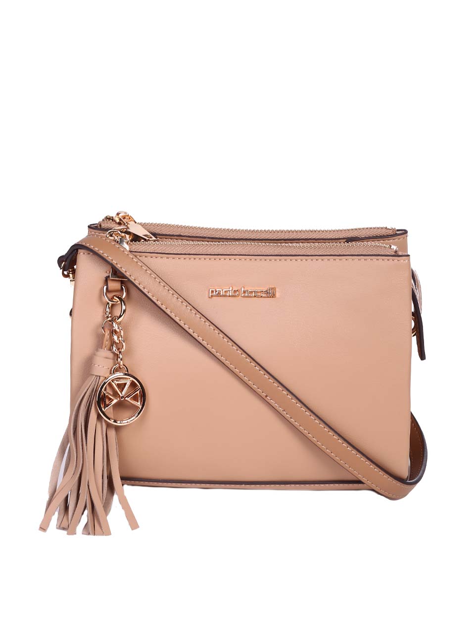 Ежедневна дамска чанта в бежово 9Q-25299 beige (24304)