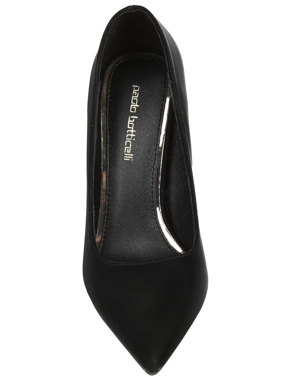 Елегантни дамски обувки, на висок ток, в черно 3M-25207 black (24663)