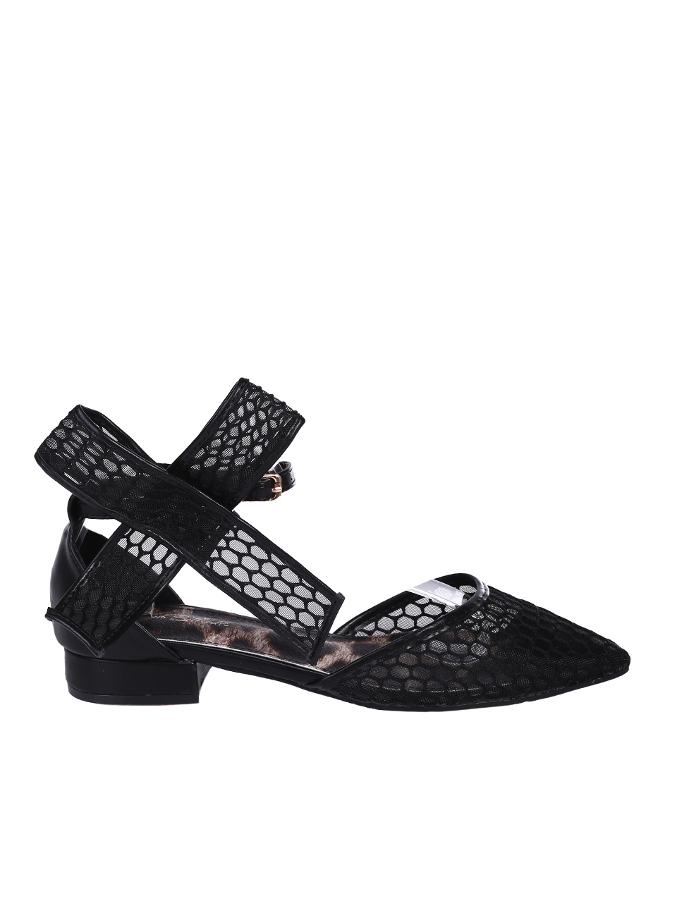 Елегантни дамски обувки в черно 3M-25261 black