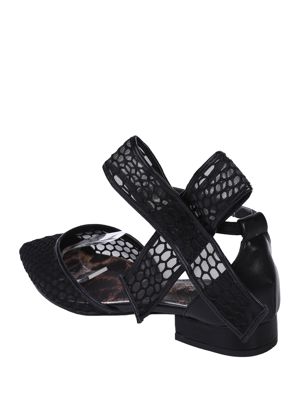 Елегантни дамски обувки в черно 3M-25261 black