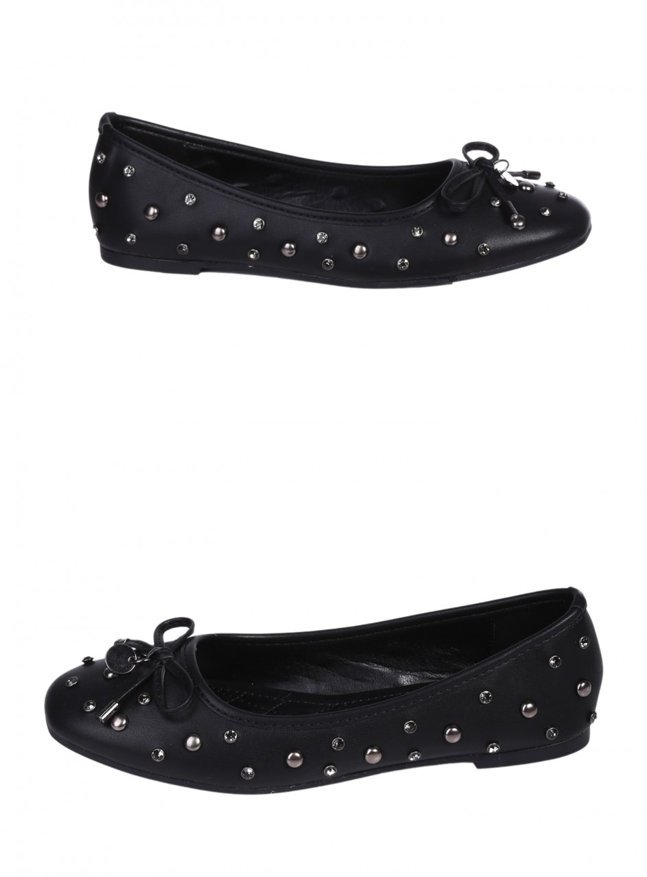 Ежедневни дамски обувки в черно 3M-25263 black