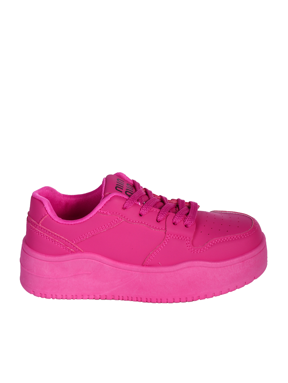 Ежедневни дамски обувки, тип кец, в цвят фуксия 3U-25218 fuchsia S