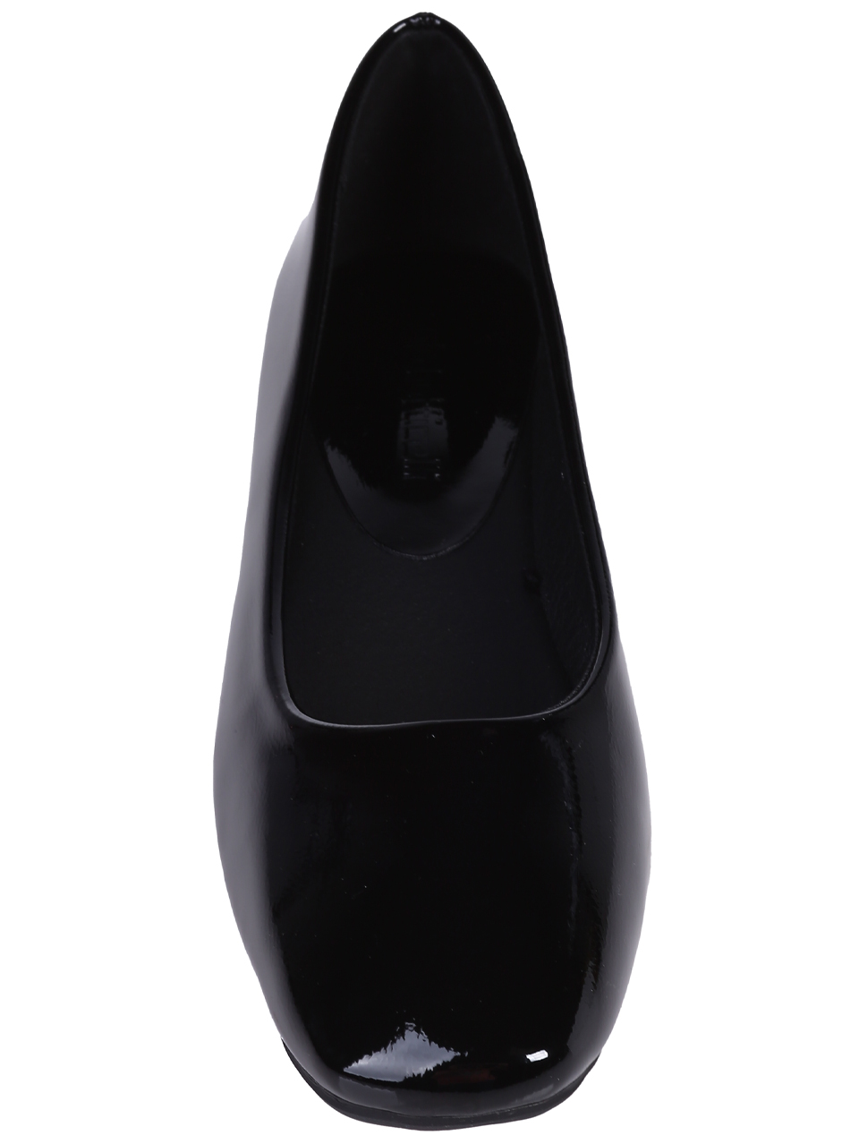 Ежедневни дамски обувки в черно  3C-25266 black patent