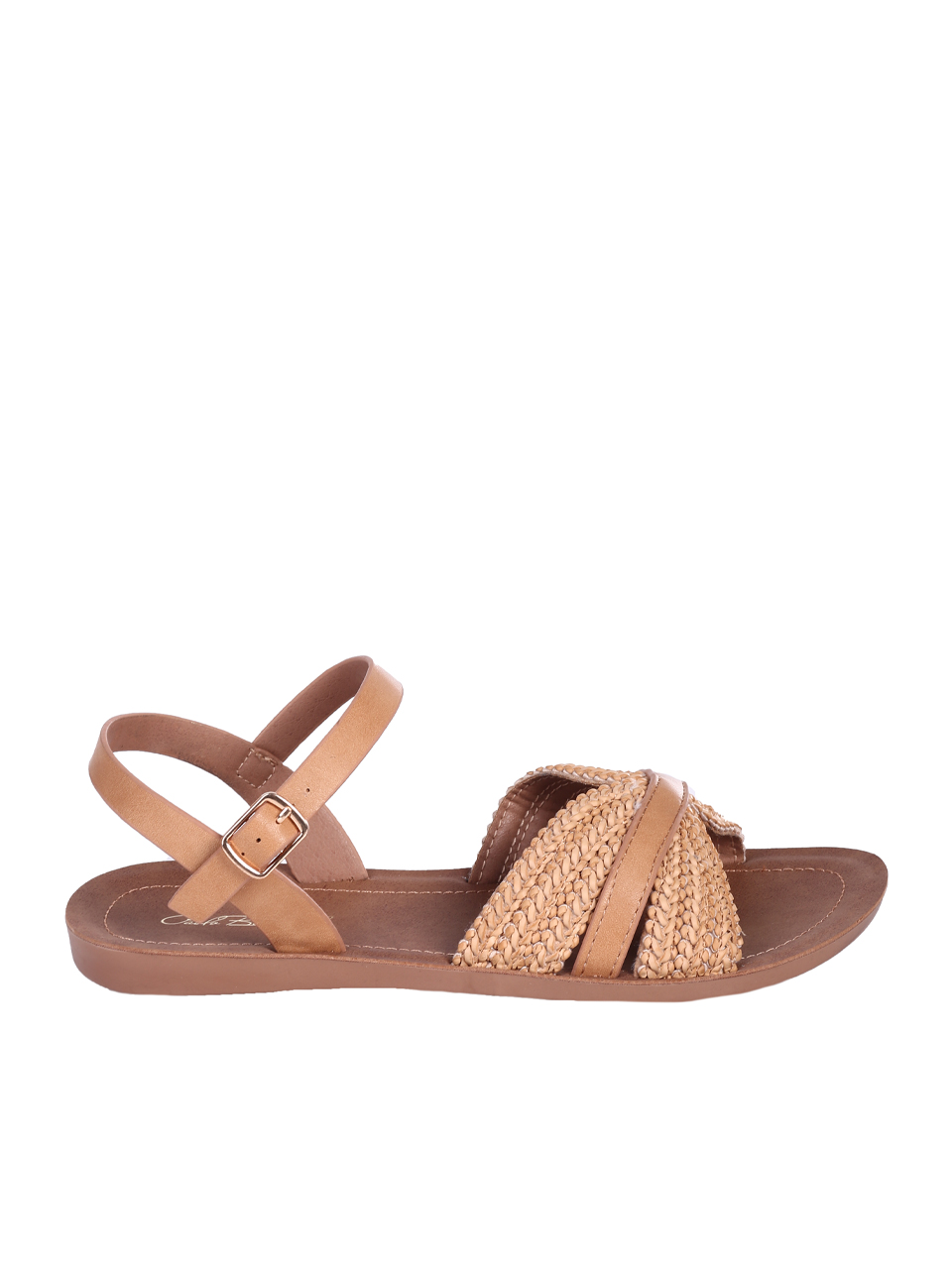 Ежедневни дамски сандали в бежово 4F-25230 beige